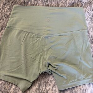 Lululemon Mint Green Biker Short